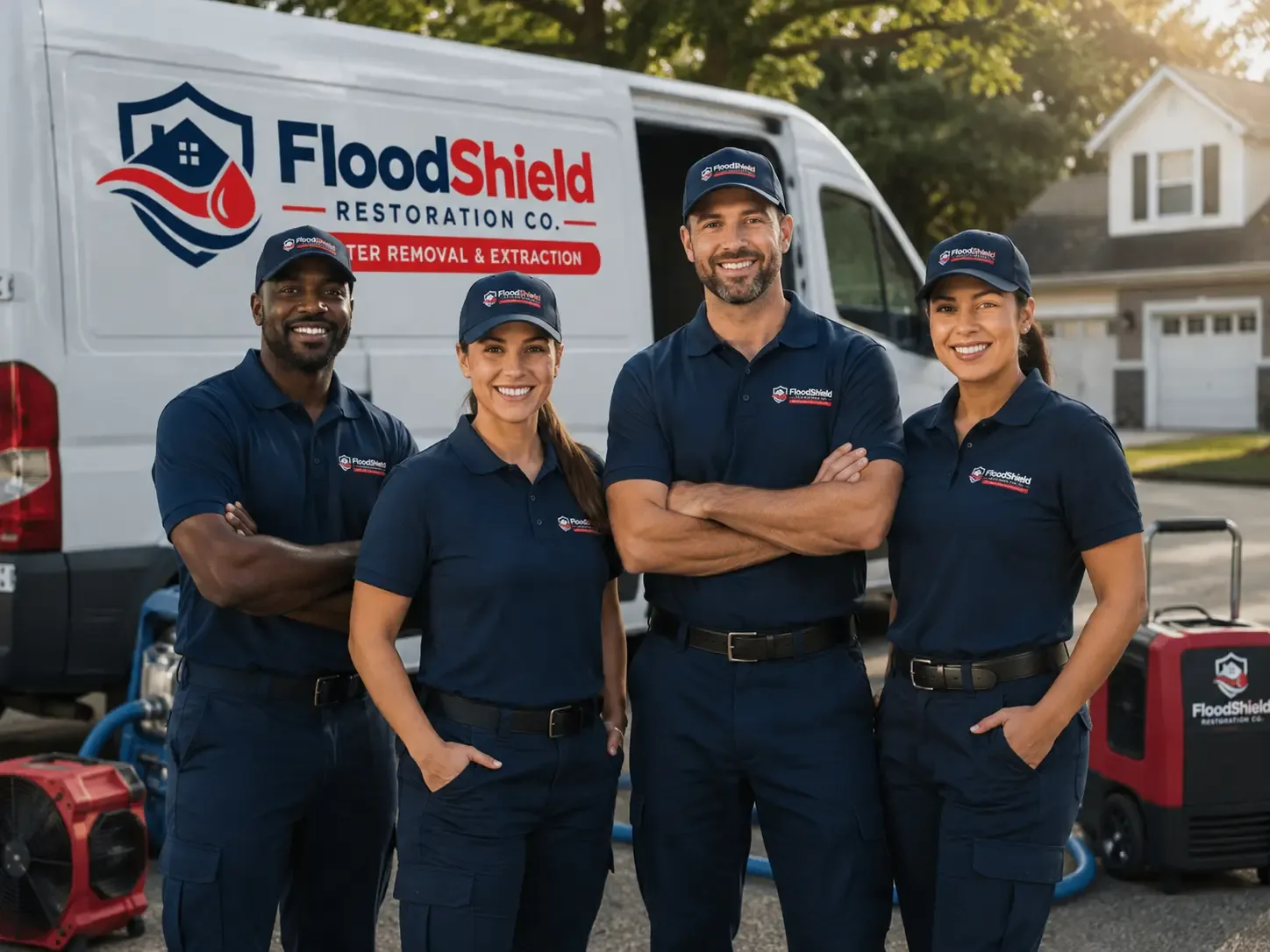 Flood Damage Restoration company in Grammer, IN