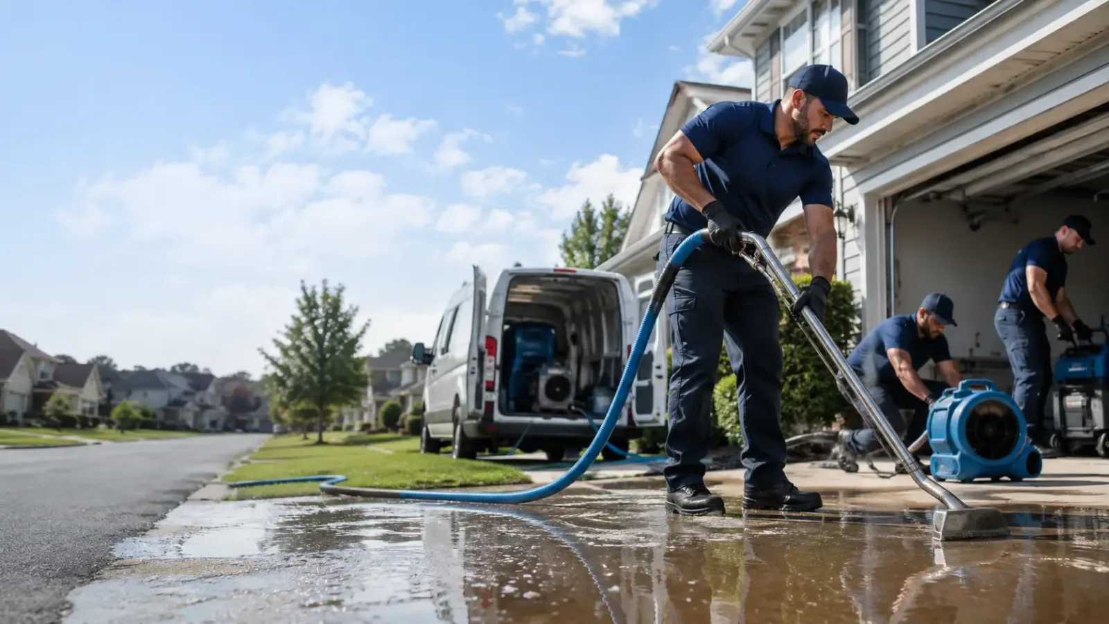 Flood Damage Restoration in Grammer, IN